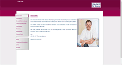 Desktop Screenshot of hautarzt.info